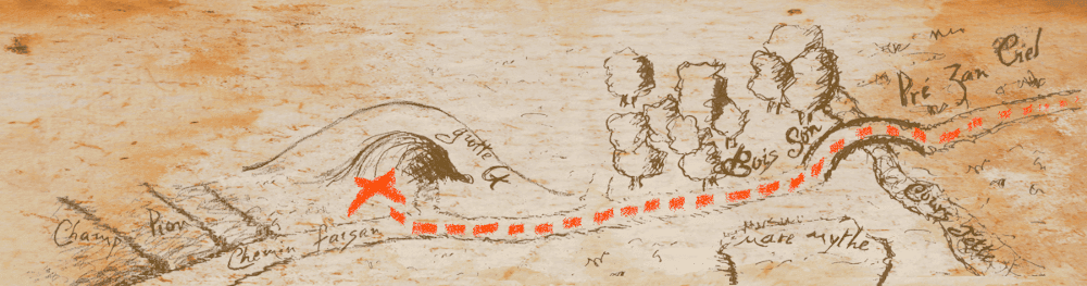 Bannière carte au trésor