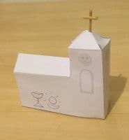 Maquette d'église à réaliser